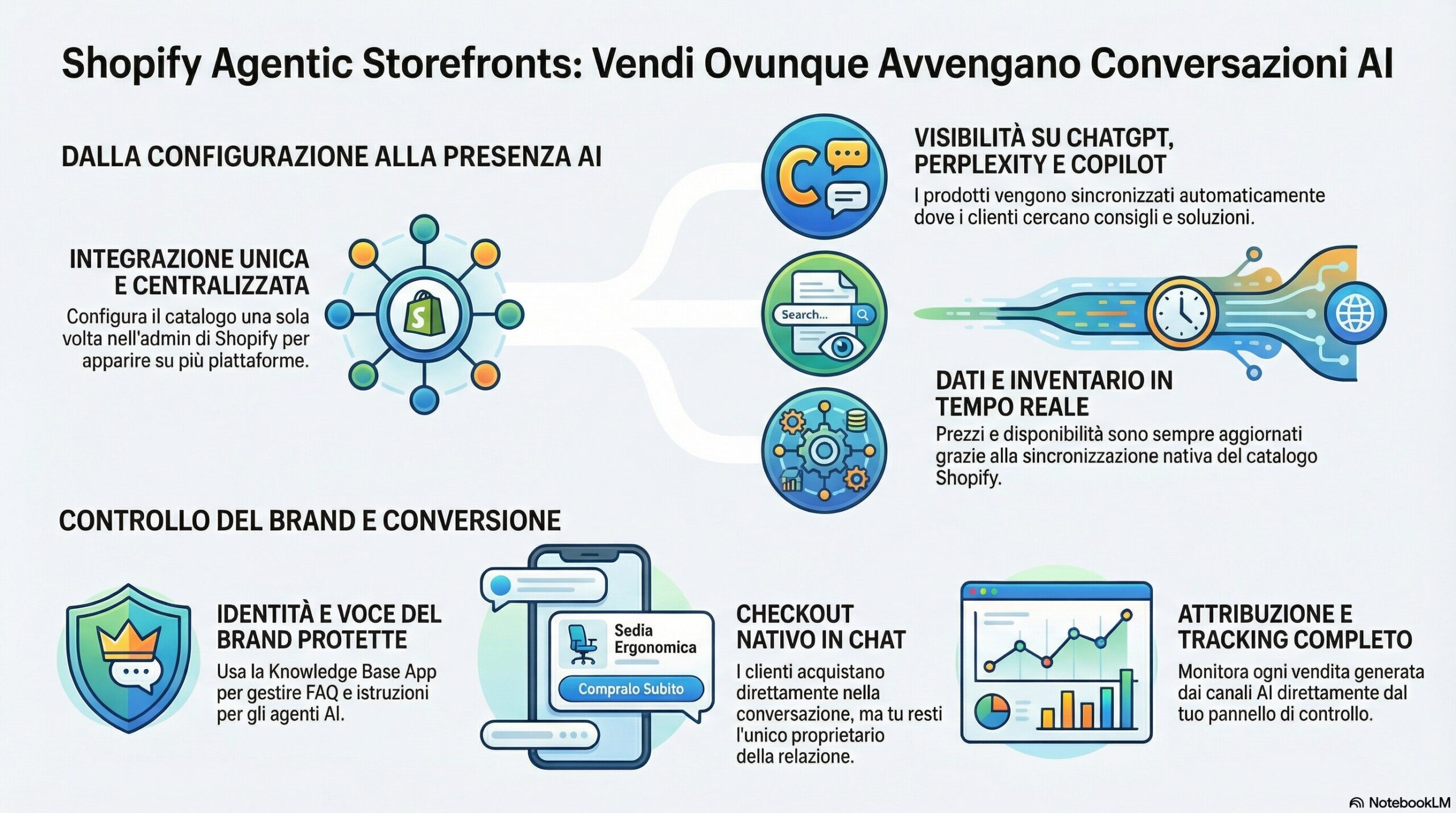 Shopify ha presentato Agentic Storefronts: come cambia l’e-commerce con l’A