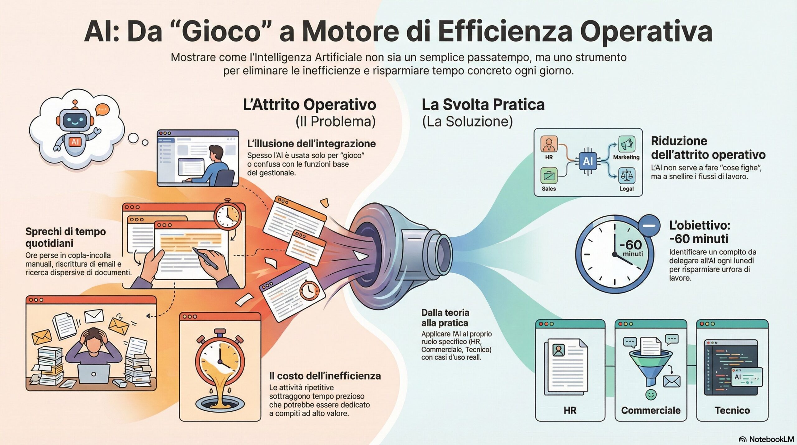Ecco come puoi usare l’AI a lavoro per risparmiare davvero tempo