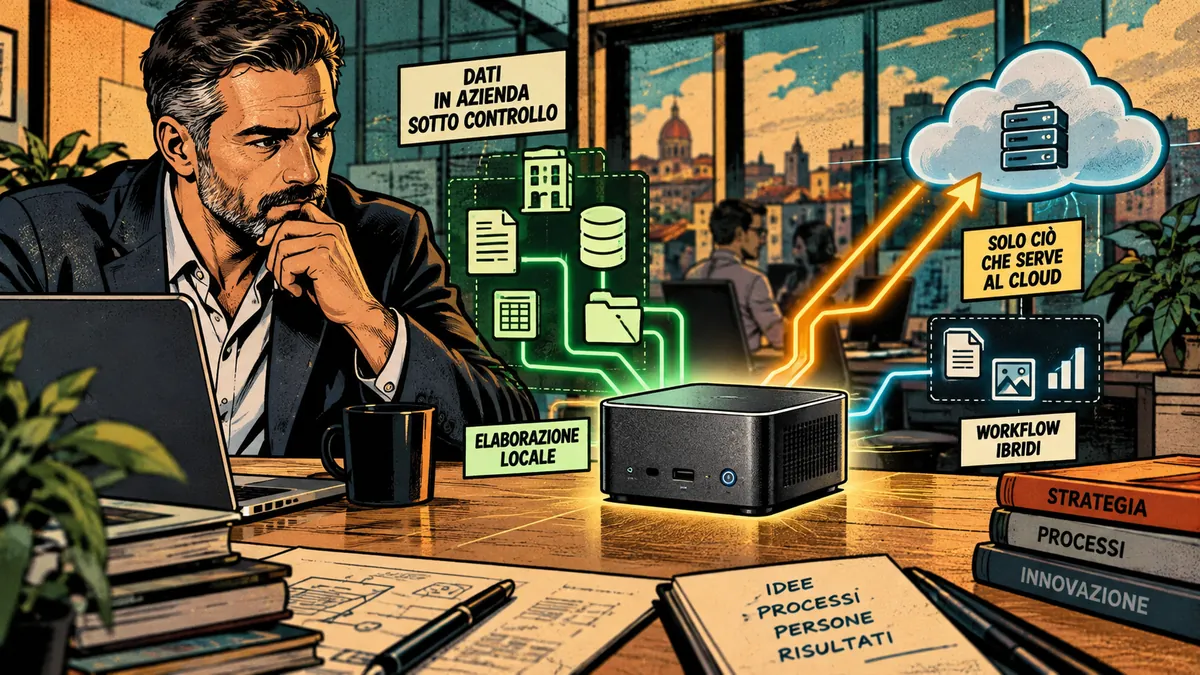 AI locale e Mini PC: perché il futuro è già ibrido