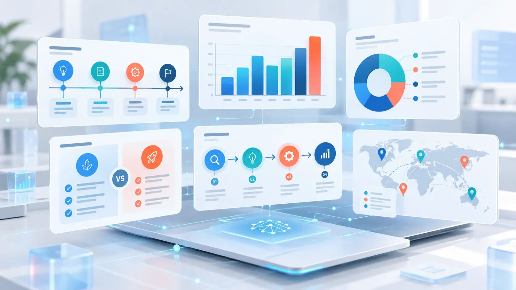 Infografiche esempi: 20 idee, tipologie e come crearle con l’AI